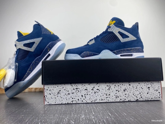 Cheap TBkick Michigan Air Jordan Retro AJ4-1036660 4 (PE) 0710